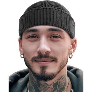 Cozy Merino Wool Knit Beanie Cap for Cooler Days - Gift Ready Package